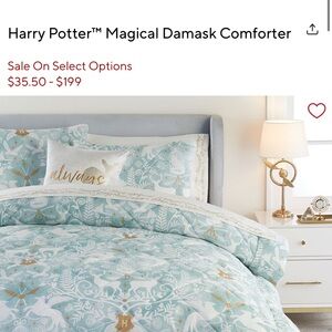 Pottery Barn Teen Harry Potter Damask Comforter